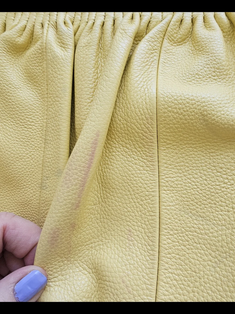 Bodhi Yellow Gathered Bag with Shoulder Strap - Picture 2 of 12